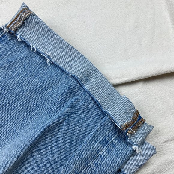 NWT Madewell Distressed Superwide-Leg Jeans Light Wash ND543 High-Rise Cropped - Picture 11 of 16